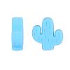 20Pcs Cactus Food Grade Eco-Friendly Silicone Focal Beads JX906F-1