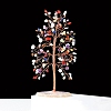 Natural Mixed Stone Chips Tree Decorations PW-WG41027-07-1