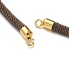 Nylon Cords Necklace Making AJEW-P116-03G-05-2