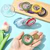 10 Rolls 10 Colors Nylon Braided Cord NWIR-FS0001-03-8
