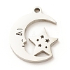 Non-Tarnish 201 Stainless Steel Pendants STAS-G258-04P-2