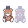 5D DIY Bear Pattern Animal Diamond Painting Pencil Cup Holder Ornaments Kits DIY-C020-06-4