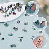 50Pcs Ion Plating(IP) 304 Stainless Steel Stud Earring Findings STAS-AR0002-52-3