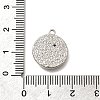 Brass Micro Pave Cubic Zirconia Pendants KK-Q035-16B-P-3