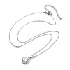 201 Stainless Steel Cable Chain Necklaces NJEW-L124-007P-2