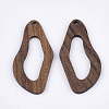 Walnut Wood Pendants WOOD-S054-18-2