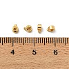 SHEGRACE Brass Crimp Beads XGR0053G-63G-2