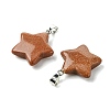 Synthetic Goldstone Pendants GG-K002-10J-2