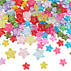 130Pcs 2 Styles Transparent Acrylic Beads MACR-ME0001-23-1