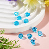 10Pcs Glass Imitation Austrian Crystal Beads GLAA-TADJ0001-11G-4