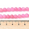 Natural Mashan Jade Round Beads Strands G-D263-6mm-XS34-2