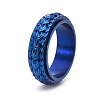 Rotatable Titanium Steel Finger Ring PW-WG50513-23-1