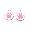 Alloy Enamel Pendants ENAM-S115-149A-2