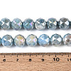 Anti-Tarnish Electroplate Glass Beads Strands GLAA-N010-10mm-17-2