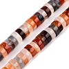 Natural Red Agate Beads Strands G-T138-52-4