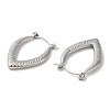 304 Stainless Steel Hoop Earrings for Women EJEW-Z026-31P-2