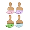 Opaque Resin Cabochons RESI-F071-02-1