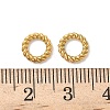 304 Stainless Steel Twisted Ring Linking Rings STAS-L300-005B-G-2