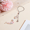 1Pc Shark Resin Bead Mobile Straps for Women AJEW-LP0006-18B-1