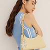 1Pc Diamond-Studded Starfish Shell Car Zinc Alloy
 Keychain Acrylic Cute Men and Women Bag Pendant Metal Keychain Ring Gift KEYC-SP0001-18B-4