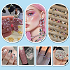 600Pcs 6 Styles Cubic Zirconia Cabochons ZIRC-PH0001-57-5