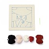 Sexy Girl Punch Embroidery Supplies Kit LS-DIY-H155-09-2
