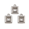 304 Stainless Steel Charm Rhinestone Settings SA-CBAC865-07E-P-1