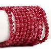 Natural Striped Stone Beads Strands G-D315-A01-05-4mm-2