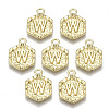 Alloy Pendants PALLOY-N157-003W-NR-1