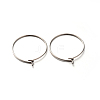 304 Stainless Steel Wine Glass Charms Rings STAS-E088-17-1