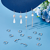 Unicraftale 16Pcs 304 Stainless Steel Leverback Earring Findings STAS-UN0041-59-1