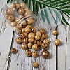 Craftdady Round Natural Wood Beads WOOD-CD0001-01-5