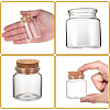 Glass Jar Glass Bottles Bead Containers AJEW-S074-03A-4