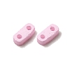 2-Hole Baking Paint Glass Seed Beads SEED-S023-17A-08-2