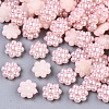 ABS Plastic Imitation Pearl Cabochons OACR-S008-Z4-1