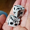 Resin Skull Dices PW-WG77031-01-4