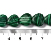 Synthetic Malachite Beads Strands G-I372-A16-01-3