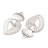 304 Stainless Steel Pendants SA-CBABD1E-08P-3
