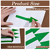 15 Sheets 5 Colors Rectangle PVC Self-Adhesive Arrows Guide Label Stickers DIY-GF0013-06-6