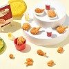 60Pcs 12 Styles Resin Miniature Ornaments AJEW-CJ0001-76-5