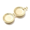 Brass Locket Pendants LS-KK-D431-030E-G-2