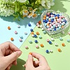 150Pcs Opaque Acrylic Beads MACR-YW0004-21A-4