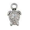 304 Stainless Steel with Rhinestone Pendants STAS-G363-06P-1