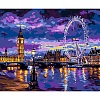 Night View of The Seine Theme DIY Diamond Painting Kit PW-WG0613E-04-1