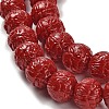 Synthetic Coral Carved Beads Strands CORA-H003-03-3