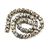 Natural Dalmatian Jasper Beads Strands G-C267-A14-3