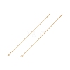 Ion Plating(IP) 304 Stainless Steel Stud Earring Finding LS-X-STAS-E161-06G-2