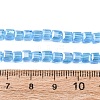 Electroplate Glass Beads Strands EGLA-D018-4x4mm-41-3