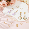 12Pcs 304 Stainless Steel Earring Hooks STAS-BBC0008-76-3