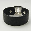 Fashion PU Leather Bracelets X-BJEW-G060-4-2